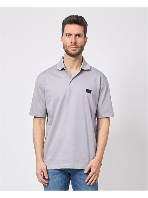 Polo uomo Armani Exchange con logo a contrasto ARMANI EXCHANGE | XM000484-AF10364UA047